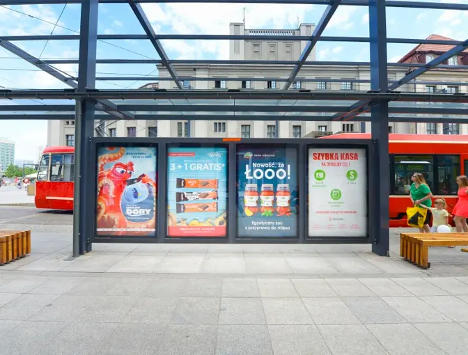 CLP - advertising at public transport stops