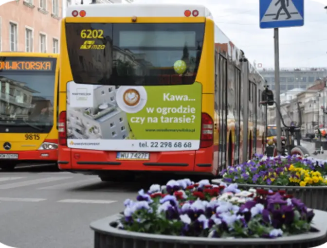 Unideveleopment - back - advertising at the back of buses