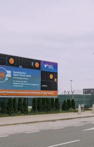 Screen/Curtain at the airport