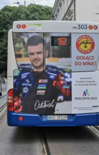 Sobriety Foundation - Advertising at the back of buses - fullback